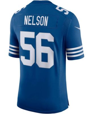 Men's Quenton Nelson Indianapolis Colts Alternate Vapor Limited Jersey