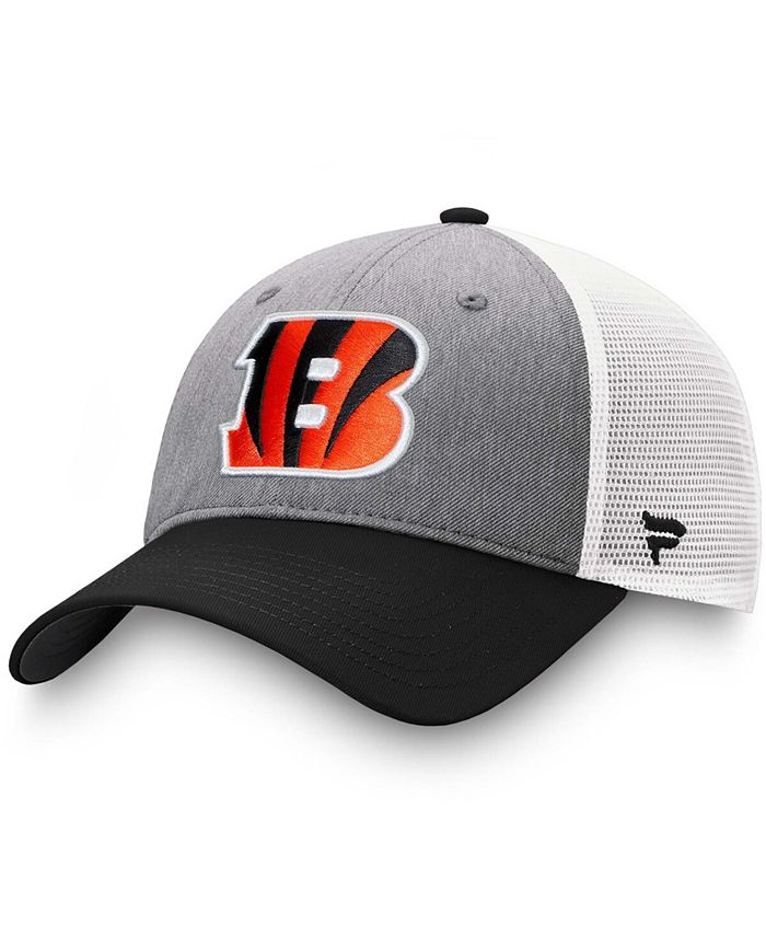 Fanatics Men's Heather Gray, Black Cincinnati Bengals Tri-Tone Trucker  Snapback Hat - Macy's