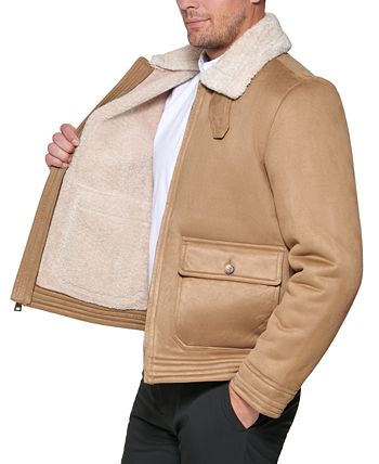 Macys mens outlet suede jacket