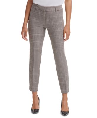 Calvin Klein - Plaid Slim Fit Pant