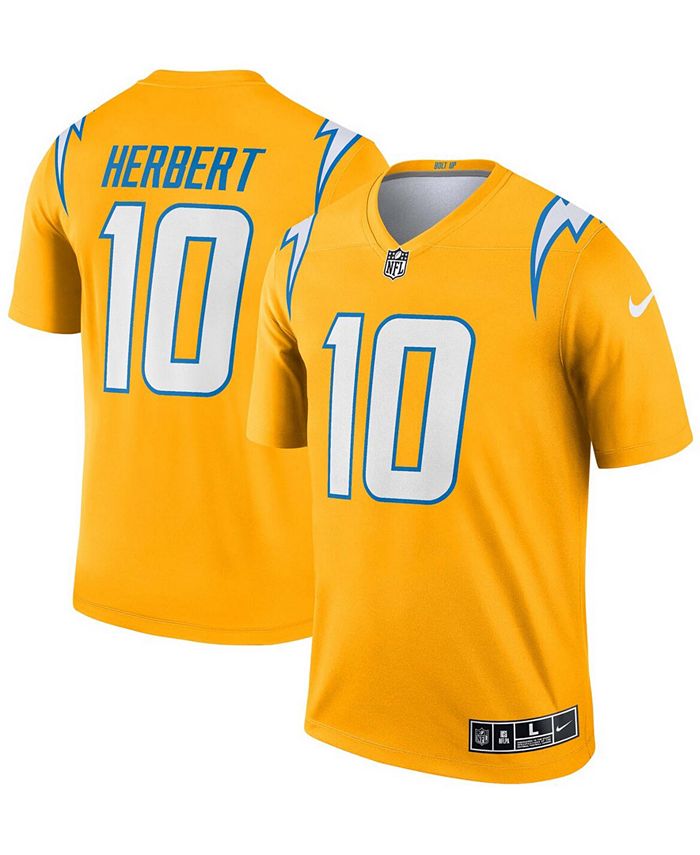 Justin Herbert Los Angeles Chargers Men's Nike Dri-FIT NFL Limited