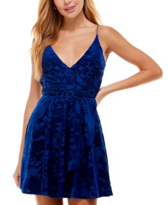 blue dress macys