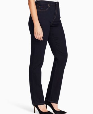 Petite Amanda High Rise Straight-Leg Jeans, Petite & Petite Short