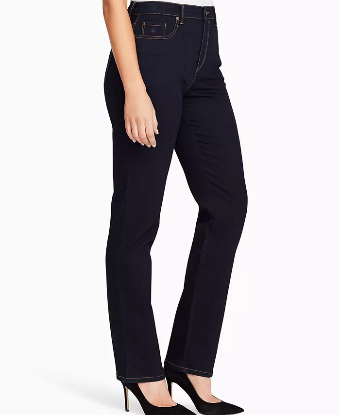 Petite Amanda High Rise Straight-Leg Jeans, Petite & Petite Short - thumbnail 9