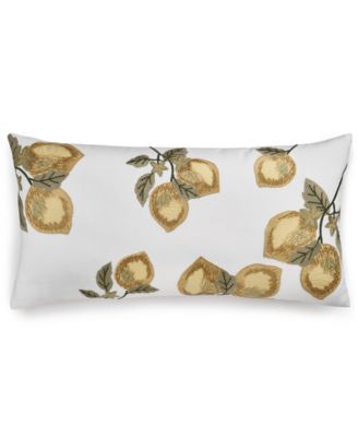 Martha Stewart Collection Lemon Geo Decorative Pillow 14 x 26