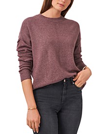 Long Sleeve Extend Shoulder Sweater 