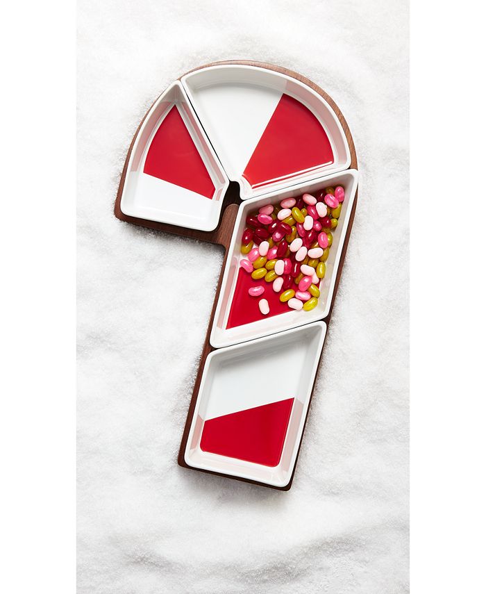 The Cellar Holiday Candy Cane Divided Server, Created for Macy's