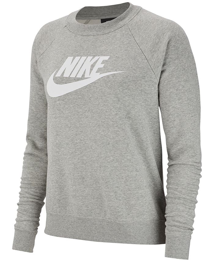 Nike Plus Size Essential Fleece Sweatshirt - Macy's