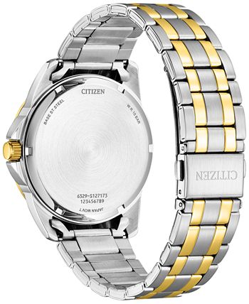 Citizen - Men's Two-Tone Stainless Steel Bracelet Watch 42mm