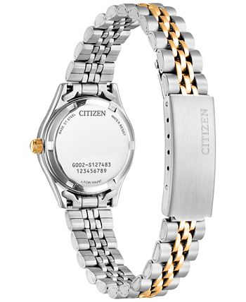 Citizen - Women's Embellished Two-Tone Stainless Steel Bracelet Watch 26mm