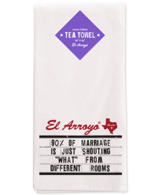 90% of Marriage Tea Towel