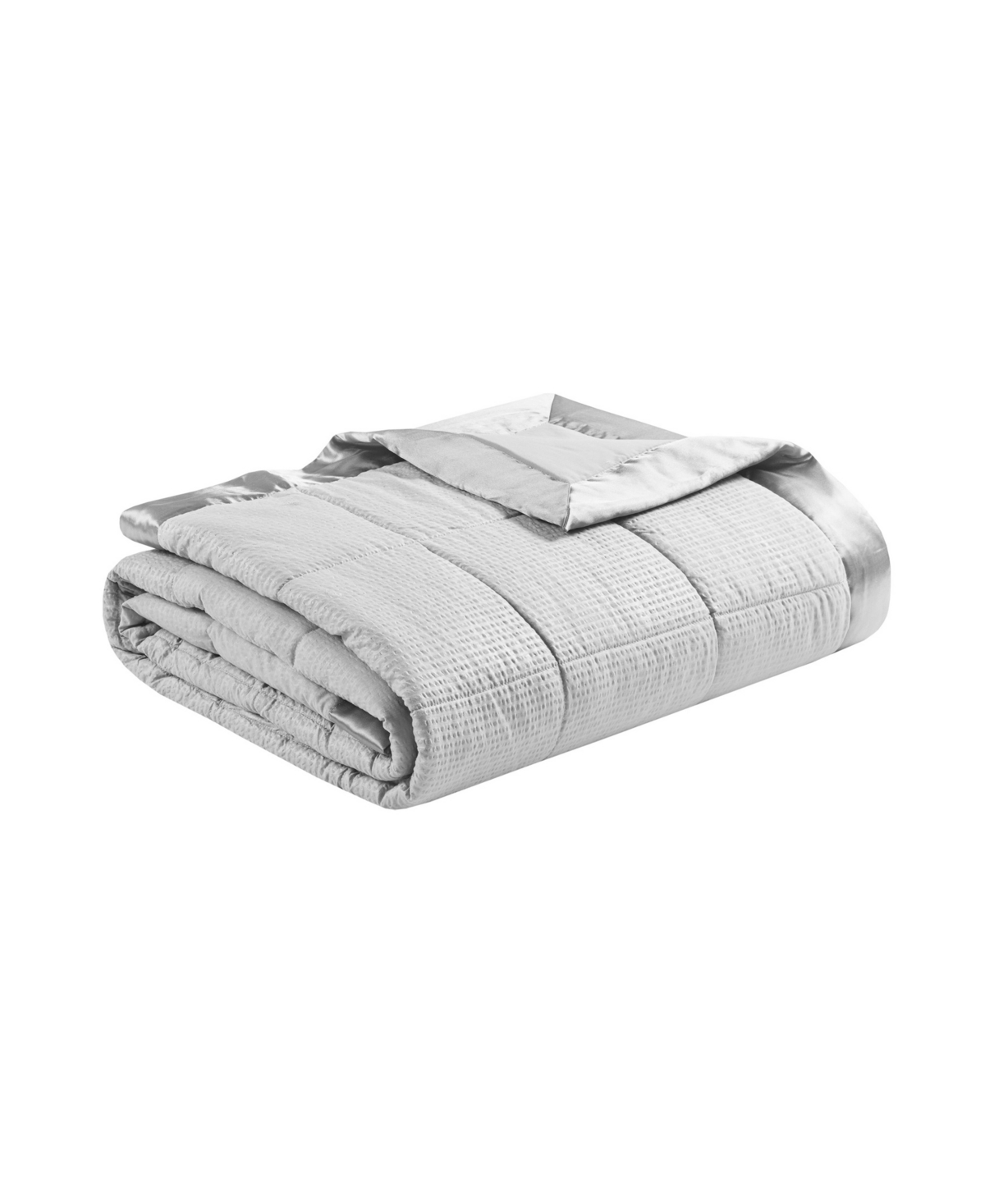 Madison Park Cambria Oversized Down Alternative Blanket with Satin Trim,