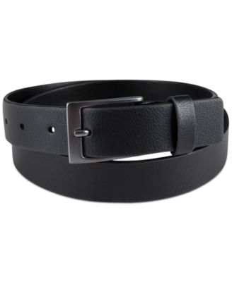 Men's Stretch Tab Faux-Leather Belt, Created for Macy's 