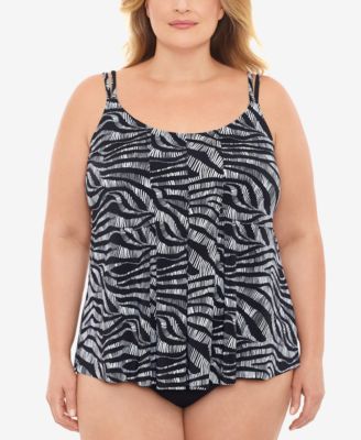 plus size swimsuits macys