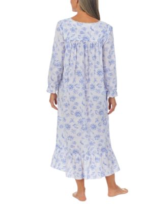 Eileen West Long Sleeve Cotton Ballet Nightgown
