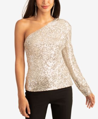 Trina Turk - Over The Moon One-Sleeve Top