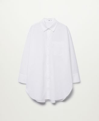 Women's Chest-Pocket Cotton Shirt