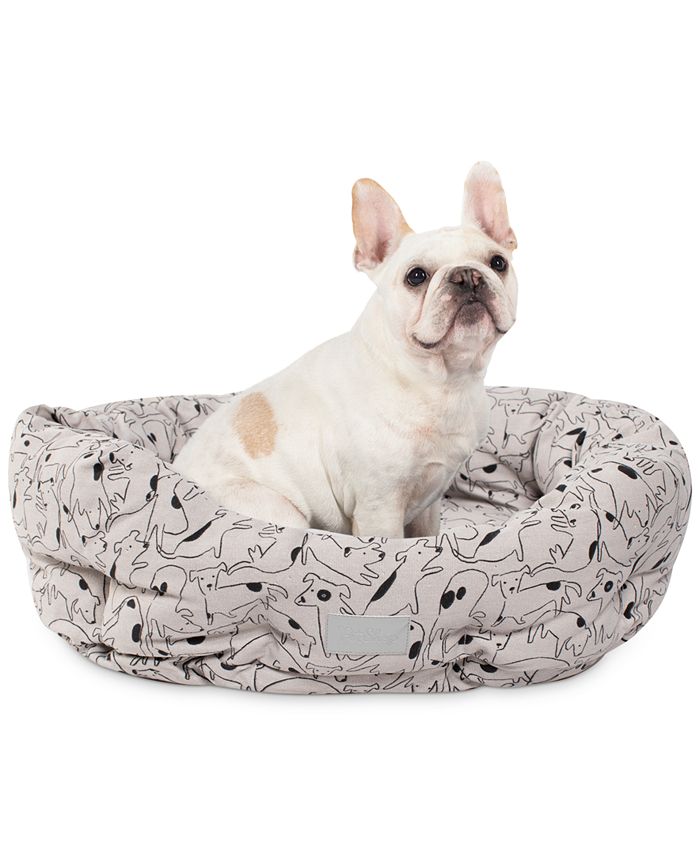 Fringe Medium Cuddler Pet Bed Macy's