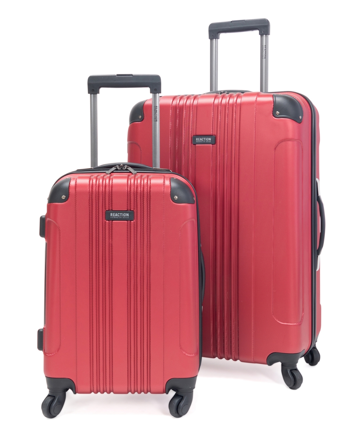 Kenneth Cole Reaction Out Of Bounds 2-pc Lightweight Hardside Spinner Luggage Set In Scarlet Red