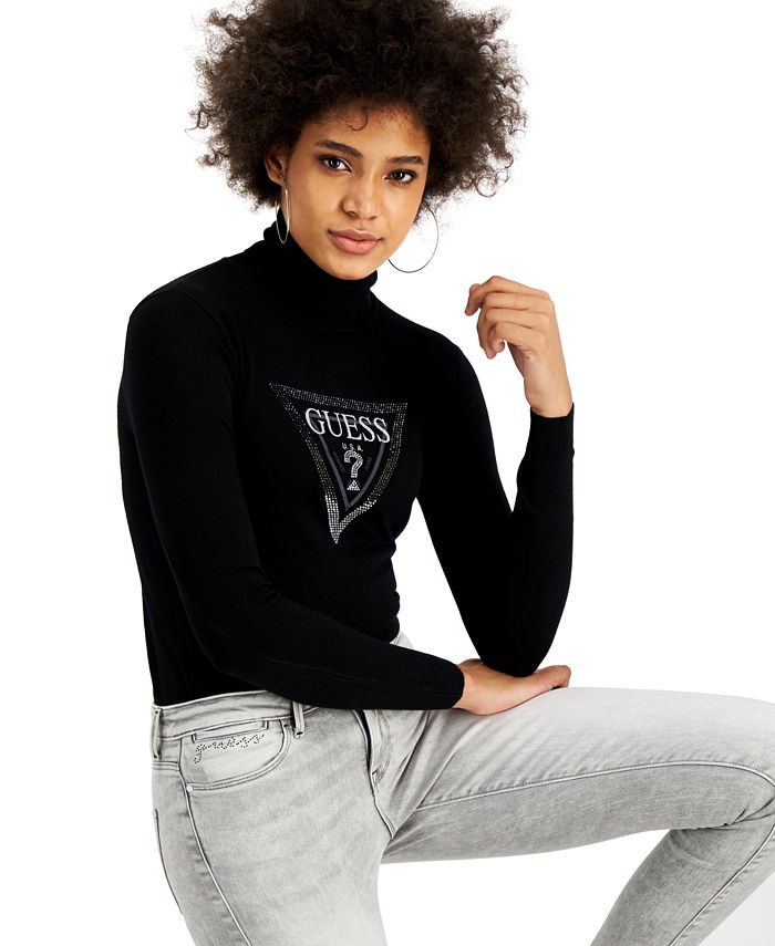 Guess mock neck top