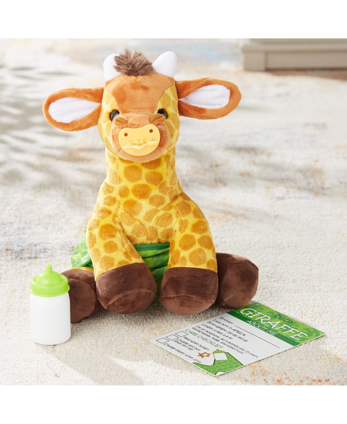 Melissa & Doug Baby Giraffe In No Color