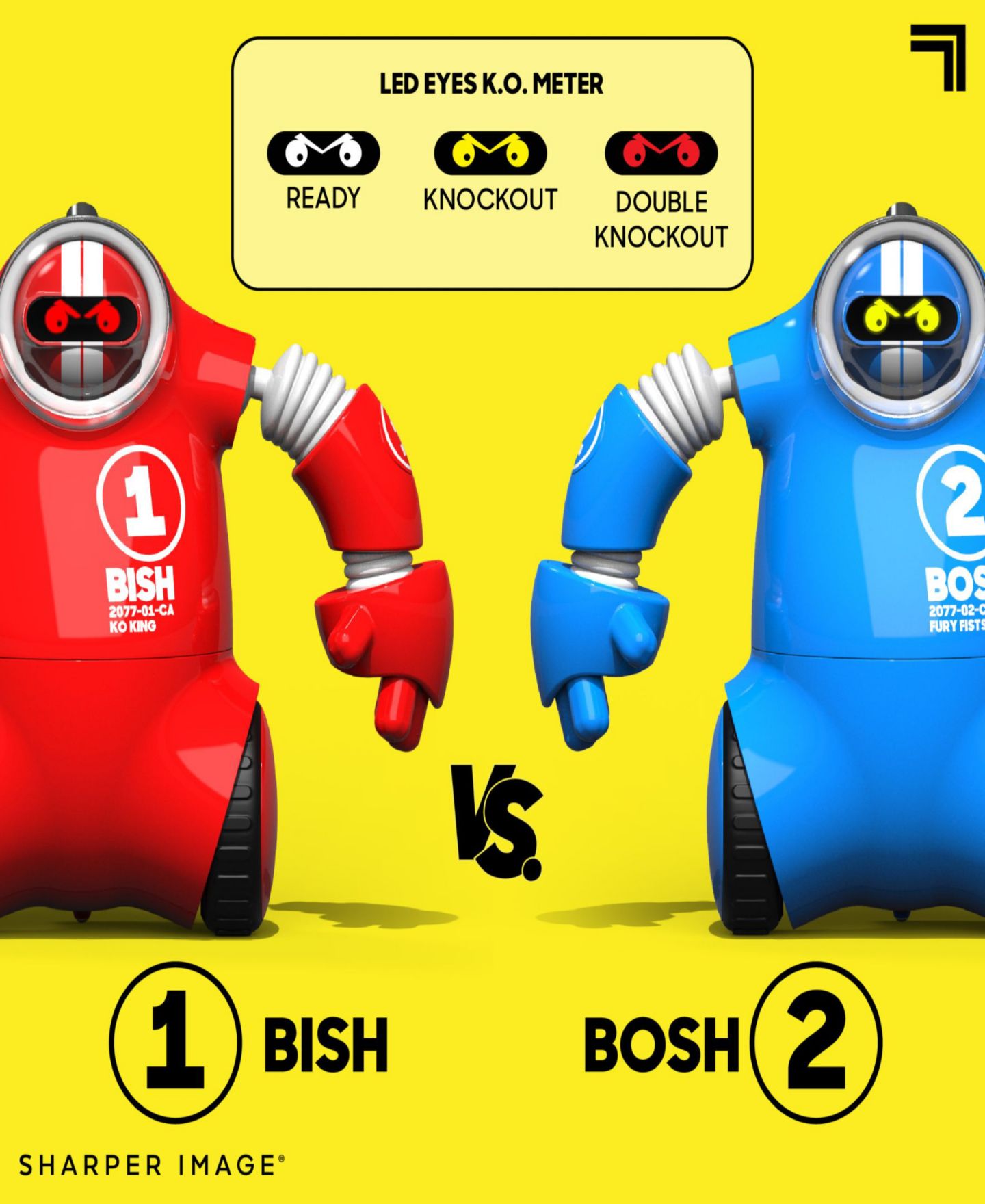 Детские игрушки Sharper Image Robo Rage Remote Control Two-Player Robot Fighting Set — фото 8