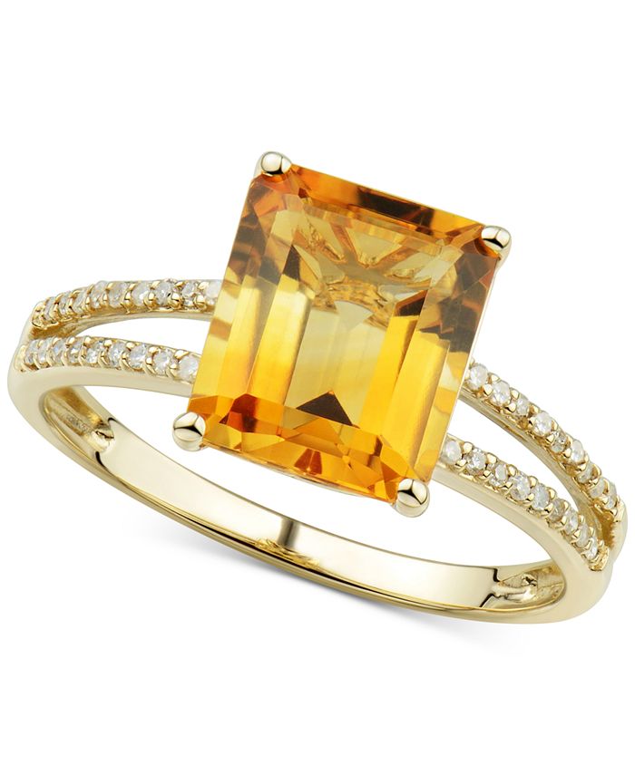 Macy's citrine shop jewelry