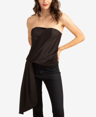 Trina Turk - Euphoric Strapless Sash-Side Top