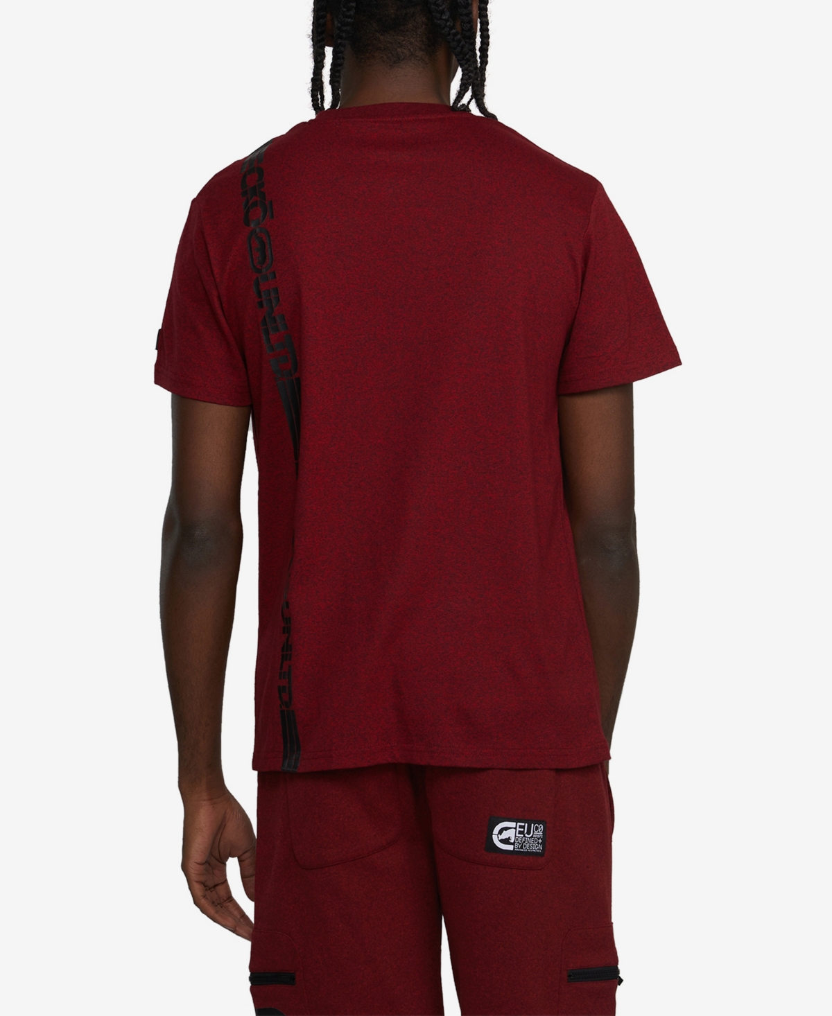 Ecko Unltd Men's Short Sleeves Wrap T-shirt