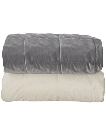 Sealy quilted shop plush weighted blanket