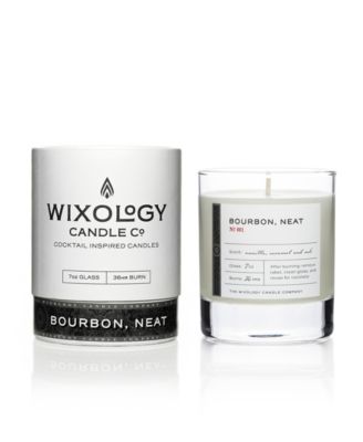 Wixology Candle Company - Bourbon Cocktail Inspired Scented Candles Bourbon Neat