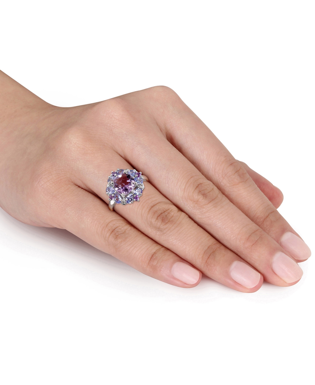(1-7/8 ct. t.w.) & Tanzanite (1 ct. t.w.) in Sterling Silver - Amethyst