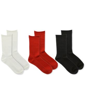 Polo Ralph Lauren - 3-Pk. Cable Trouser Socks