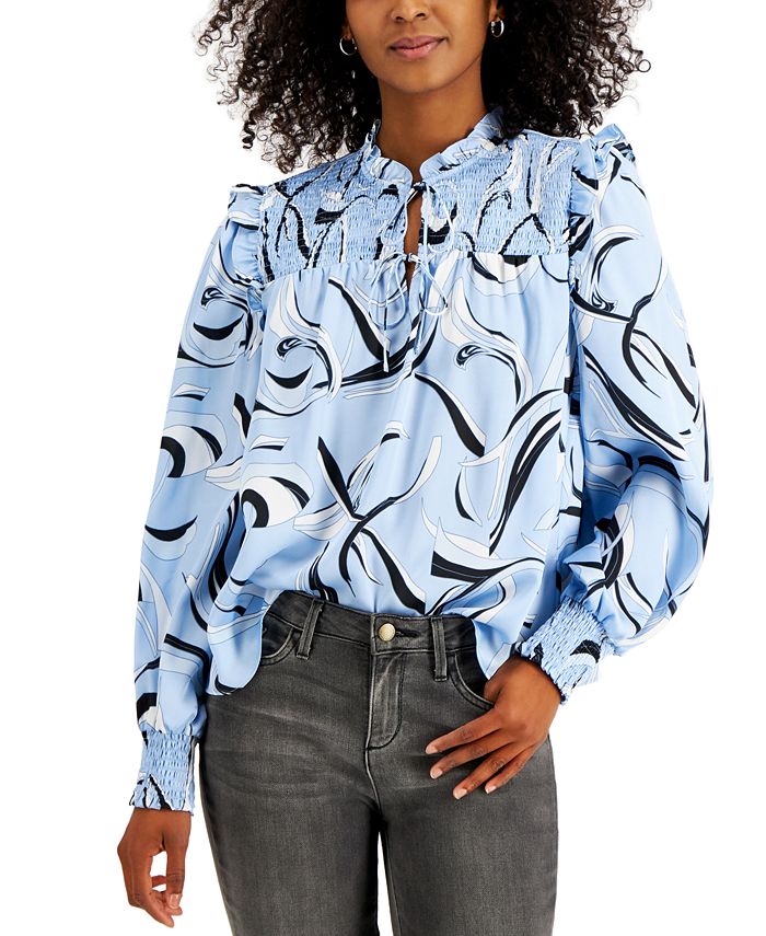 Macys peasant tops store