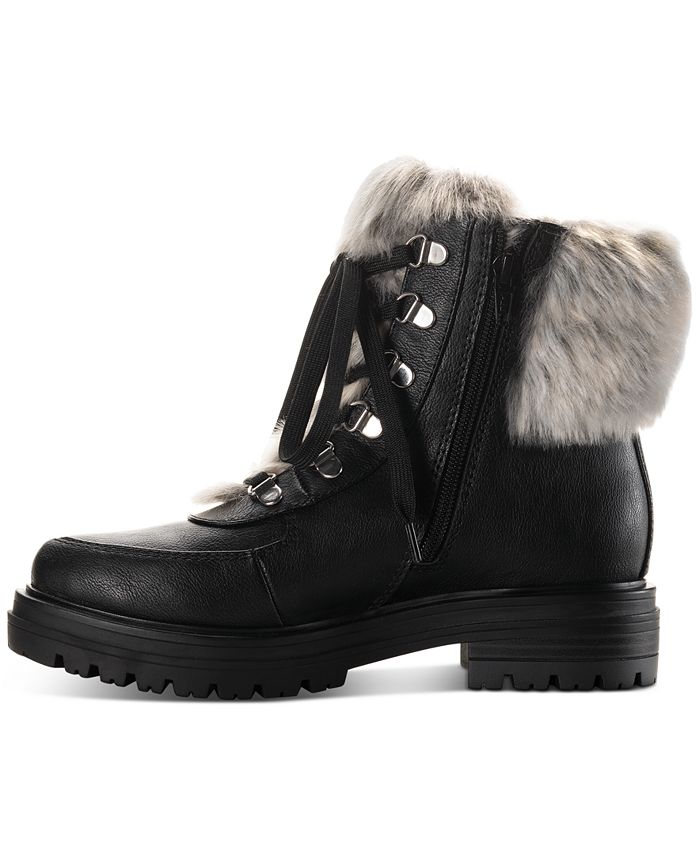 Sun + Stone Orlaa Cold-Weather Lug Sole Boots, Created for Macy's - Macy's