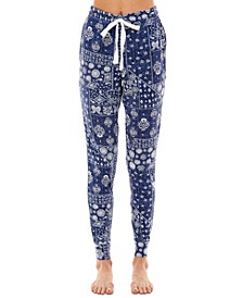 Lush Luxe Tie-Dyed Jogger Pajama Bottoms
