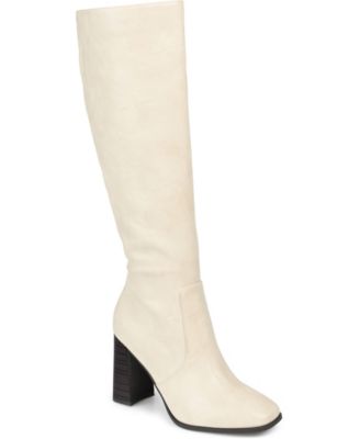 Women's Karima Block Heel Knee High Boots
