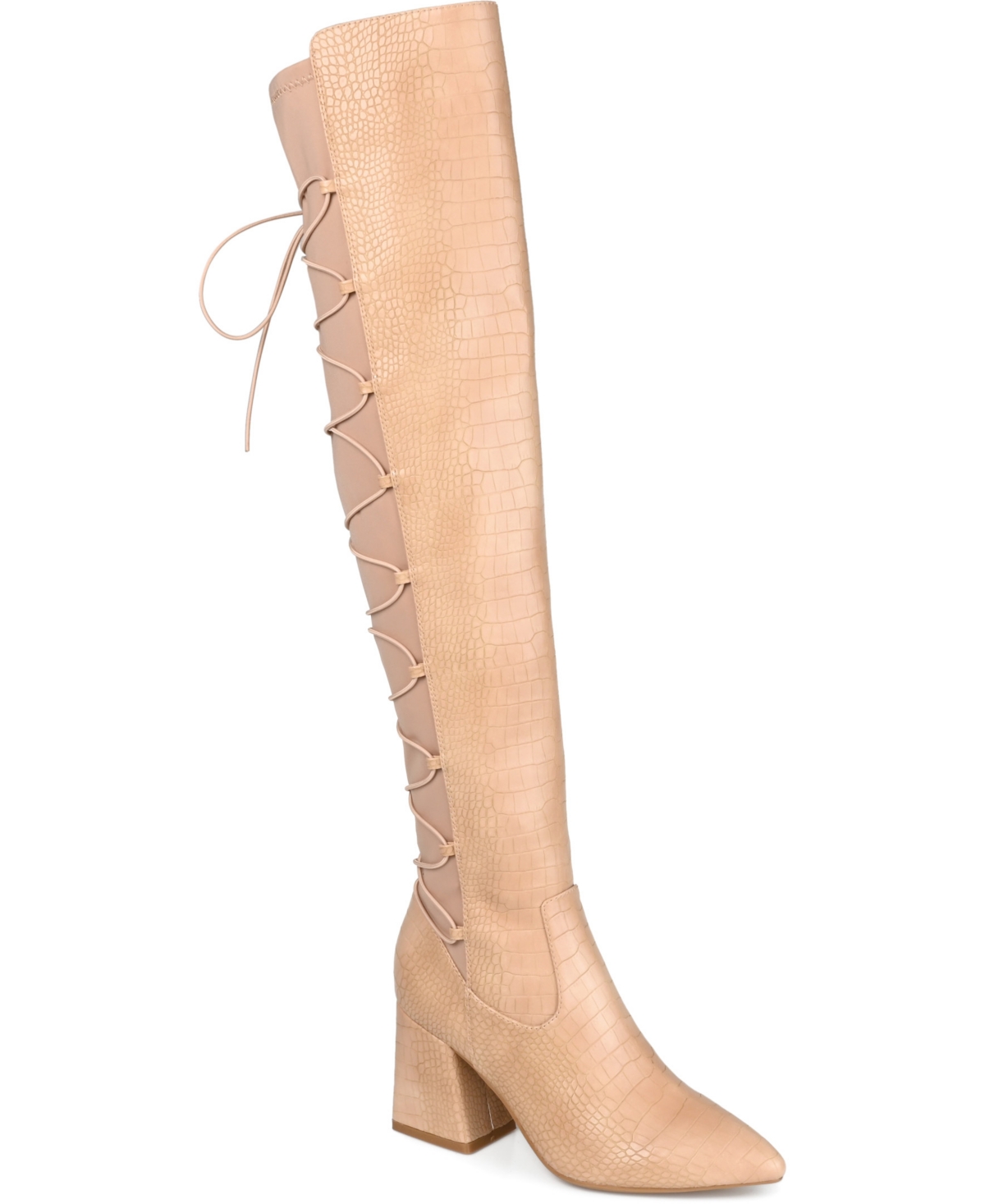 Women's Valorie Extra Wide Calf Boots - Beige Khak