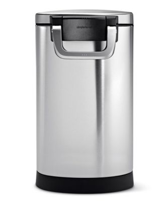 Medium Pet Food Can, Storage Container with Magnetic Scoop