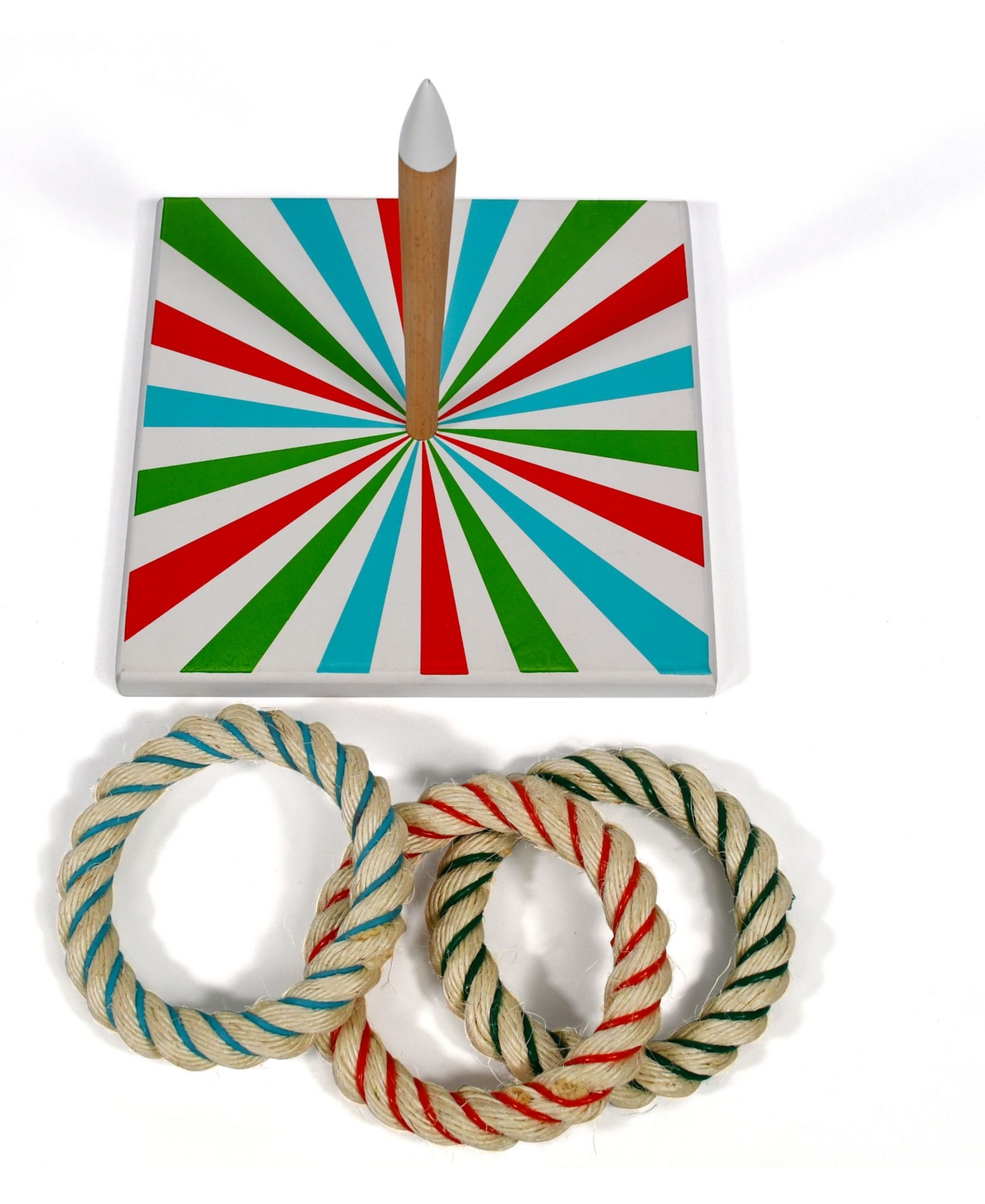Retr-oh! Retr-oh Ring Toss Game Set, 4 Piece In Multi