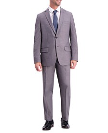 Men's Slim Fit Textured Weave Suit Separate Jacket