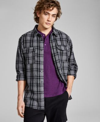 And Now This - Men's Plaid Overshirt