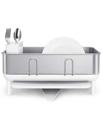 simplehuman Compact Steel Frame Dish Drying Rack