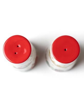 Christmas In The Village Salt and Pepper Shaker, Set of 2