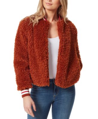 Jessica Simpson Kataleya Faux Fur Jacket Macy s