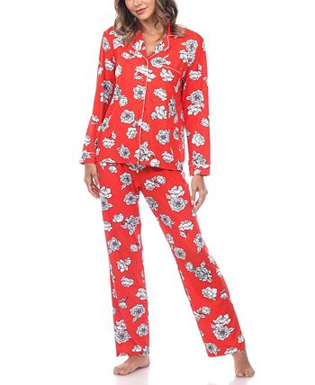 White 2025 mark pajamas