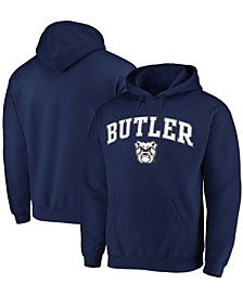 Men's Navy Butler Bulldogs Campus Pullover Hoodie