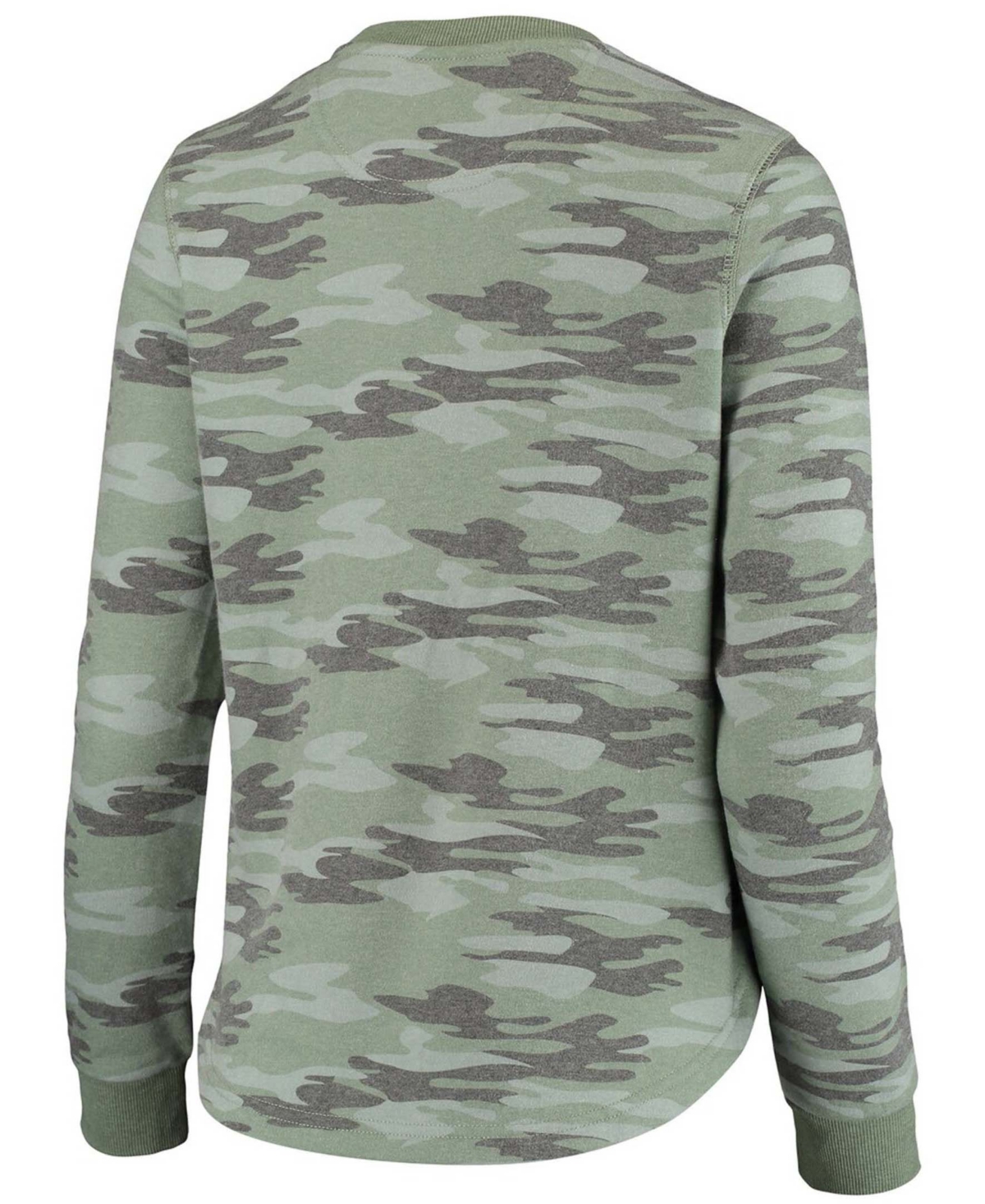 Women'sIowa Hawkeyes Comfy Pullover Sweatshirt - Camo