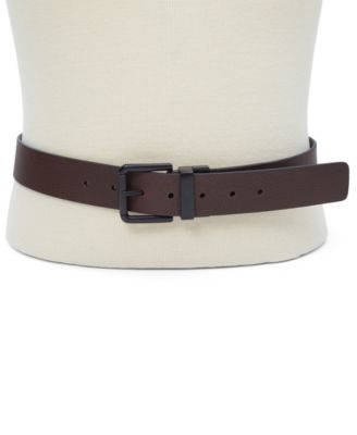 Men's Pebble Grain Reversible Jean Belt