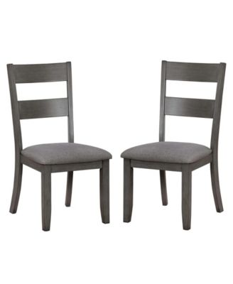 Furniture of America - Murang Side Chair (Set Of 2), Quick Ship